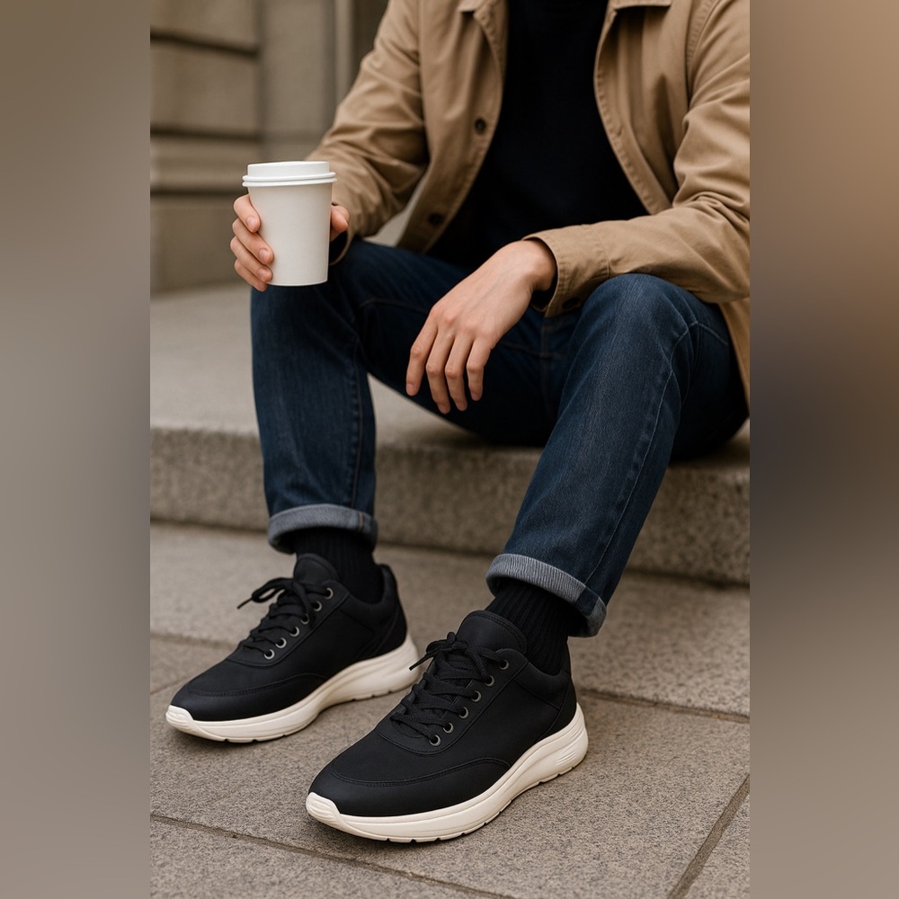 Filling Pieces: Low Top Ripple Nubuck